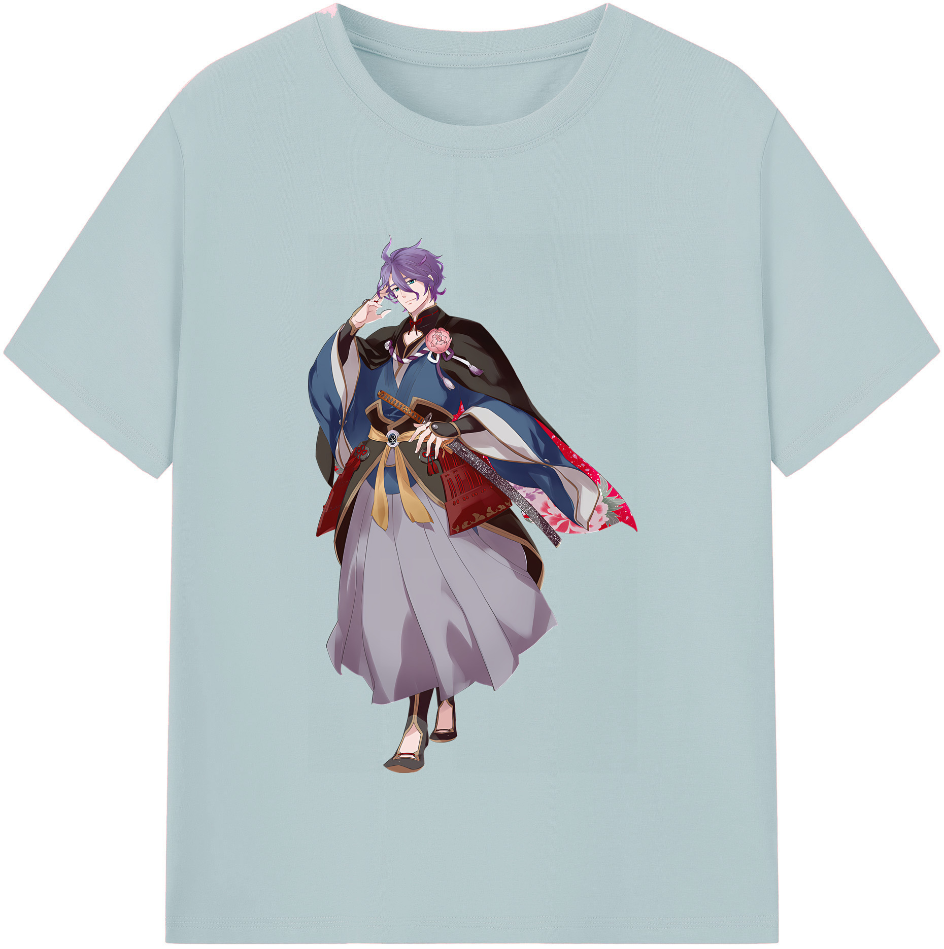 （画像用） 刀剣乱舞 Touken Ranbu 綿100％半袖Tシャツ（フロントプリント）